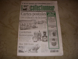 LVC VIE Du COLLECTIONNEUR 247 20.11.1998 LANTERNE TRAIN VERRE CRISTAL SULFURE  - Verzamelaars