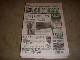 LVC VIE Du COLLECTIONNEUR 202 05.12.1997 POMPIER En CP BOUTON FANTAISIE STYLO  - Antichità & Collezioni