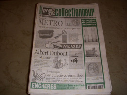 LVC VIE Du COLLECTIONNEUR 172 04.04.1997 METRO CAFETIERES ALBERT DUBOUT  - Trödler & Sammler