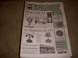 LVC VIE Du COLLECTIONNEUR 167 28.02.1997 BISCUITS LU TELEPHONES PTT 1902 A 63  - Trödler & Sammler