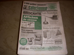 LVC VIE Du COLLECTIONNEUR 164 07.02.1997 BURETTE BOITE ALLUMETTE AFFICHE CINE  - Brocantes & Collections