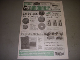 LVC VIE Du COLLECTIONNEUR 096 08.09.1995 GUIDE MICHELIN CAMIONS SESAME  - Verzamelaars