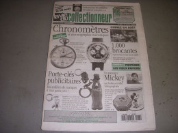 LVC VIE Du COLLECTIONNEUR 093 04.08.1995 CHRONOMETRE PORTE-CLES MICKEY OURS  - Antichità & Collezioni