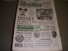 LVC VIE Du COLLECTIONNEUR 014 16.04.1992 MONDE De MICKEY OEUFS DECORES TRAINS  - Antigüedades & Colecciones