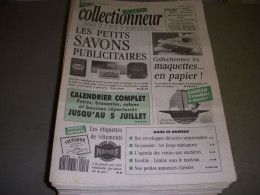 LVC VIE Du COLLECTIONNEUR 017 04.06.1992 SAVONS PUBLICITAIRES MAQUETTE PAPIER  - Brocantes & Collections