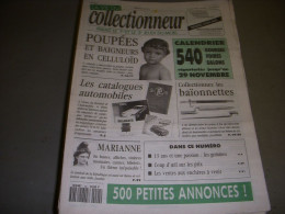 LVC VIE Du COLLECTIONNEUR 024 15.10.1992 POUPEE CELLULOID BAIONNETTE MARIANNE  - Collectors