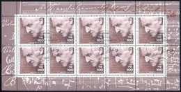 1888 Komponist Anton Bruckner - 10er-Bogen ESSt - 1991-2000