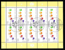 1869 Kinderhilfswerk UNICEF - 10er-Bogen ESSt - 1991-2000