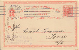 Dänemark Postkarte P 140 BREVKORT 10 Öre Aus KOPENHAVN 16.11.1012 Nach Sorau - Postal Stationery