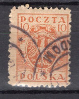 R0533 - POLOGNE POLAND Yv N°186 - Oblitérés