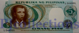 PHILIPPINES 5 PISO 1969 PICK 143b UNC - Filippijnen