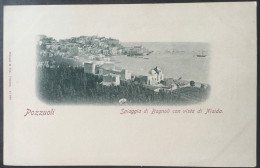 POZZUOLI…..” Panorama Con Vista Di Nisida “……..Ed. Stengel - Pozzuoli