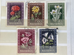 Flowers Fleurs Blumen Hungaria Used - Used Stamps