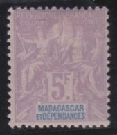 Madagascar   .  Y&T   .    42    .      *    .      Neuf Avec Gomme - Unused Stamps