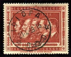 Congo Idiofa Oblit. Keach 8E1 Sur C.O.B. 348 Le 21/04/1959 - Used Stamps