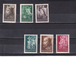 Hungria Nº 606 Al 611 - Unused Stamps