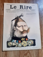 Journal Humoristique - Le Rire N°140 -   Annee 1897 - Dessin  J Veber - Allemagne -   Guillaume II - Le Clou De L'exposi - 1850 - 1899