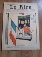 Journal Humoristique - Le Rire N°141 -   Annee 1897 - Dessin Benjamin Rabier - Le 14 Juillet - Jeanniot - 1850 - 1899