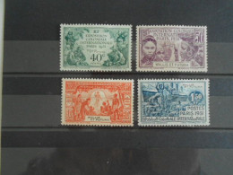 WALLIS-ET-FUTUNA YT 66/69 EXPOSITION COLONIALE DE PARIS* - Unused Stamps