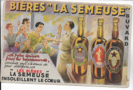 BUVARD ANNEES Neuf   50's   BIERE LA SEMEUSE - Schnaps & Bier