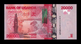 Uganda 20000 Shillings 2022 Pick 53g Sc Unc - Uganda