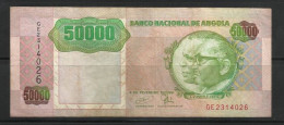 ANGOLA . 50.000 ESCUDOS . 1993 . - Angola