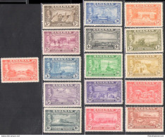 1946 BAHAMAS - Stanley Gibbons N. 178-193 - 16 Valori - MH* - MNH** - Sonstige & Ohne Zuordnung