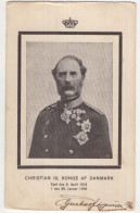 Christian IX, Konge Af Danmark - Fodt Den 8. April 1818 - Den 29. Janaur 1906 - (Danmark) - 1906 - Royalty - Danemark