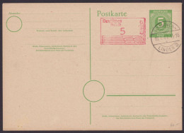 Hannover: PB 02, O, Saubere Karte, Blanko "Hannover-Linden", 15.1.47 - Storia Postale