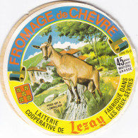 ETIQUETTE FROMAGE DE CHEVRE LEZAY - Formaggio