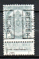 1638 Voorafstempeling Op Nr 81 - MONS 1911 BERGEN - Positie B - Rolstempels 1910-19
