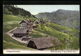 AK Heiligenschwendi, Partie Am Gasthaus Alpenblick  - Heiligenschwendi