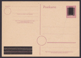 Heringsdorf: DR P314 II, *, Dek. Überdruck, Wertzeichen + Spruch - Lettres & Documents