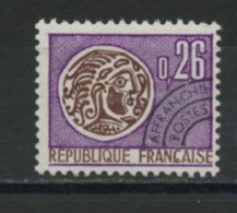 FRANCE -  PRÉOBLITÉRÉ MONNAIE GAULOISE - N° Yvert  130** - 1964-1988