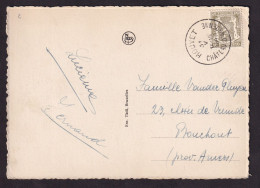 DDFF 895 -- Chateau D Ardenne à HOUYET - Carte-Vue TP Petit Sceau Cachet HOUYET CHATEAU D' ARDENNE 1948 - 1935-1949 Klein Staatswapen