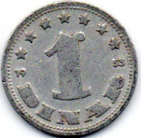 1 Dinar 1953 - Joegoslavië