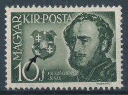 1941. Count Istvan Szechenyi (I.) - Misprint - Variedades Y Curiosidades