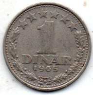 1 Dinar 1965 - Joegoslavië