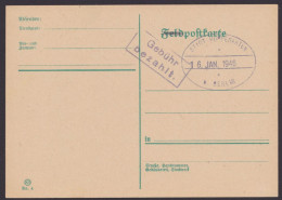 "Hoppegarten", Bei Berlin, Blankokarte Mit Ra "Gebühr Bezahlt" - Lettres & Documents