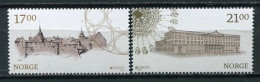 Norway 2017 Noruega / Europa CEPT Castles MNH Castillos Schlösser / Cu4805  40-12 - Nuevos