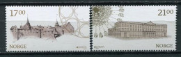 Norway 2017 Noruega / Europa CEPT Castles MNH Castillos Schlösser / Cu4805  40-12 - Unused Stamps