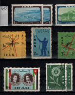 ! Persien, Persia, Iran, 1960-1961, Lot Of 53 Stamps - Irán