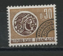 FRANCE -  PRÉOBLITÉRÉ MONNAIE GAULOISE - N° Yvert  131** - 1964-1988