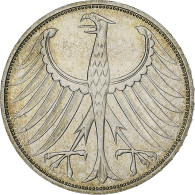 République Fédérale Allemande, 5 Mark, 1974, Hamburg, Argent, SUP+, KM:112.1 - 5 Marcos