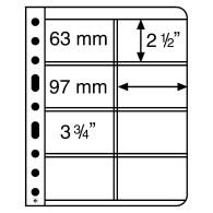 Leuchtturm Hüllen Klar Vario 4VC (5er Pack) 318300 Neu ( - Sonstige & Ohne Zuordnung