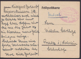 Kaiserslautern: Feldpostkarte Mit Oval "Gebühr Bezahlt", 17.12.45, Bedarf, O - Storia Postale