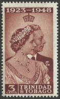 Trinidad & Tobago. 1948 KGVI Royal Silver Wedding. 3c MH. SG 259. M4036 - Trinité & Tobago (...-1961)