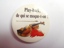 Beau Badge ( No Pin's ) , Musique , Violon , Play-back - Musique