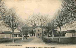 18 - Dun Sur Auron - Ecole Des Garçons - Correspondance - Voyagée En 1927 - Voir Timbre - CPA - Voir Scans Recto-Verso - Dun-sur-Auron