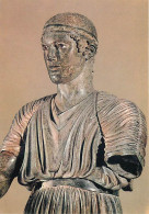 Art - Antiquité - Grèce - Delphi - Statue Bronzée Du Automédon (environ 480-470 A.C.) - Carte Neuve - CPM - Voir Scans R - Antichità